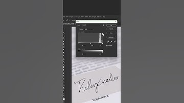 Make Your Signature Digital using Photoshop