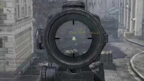 FenixR1s1ng - MW3 Sniper ACOG kill during EMP