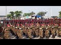 Parade mixte fardc  pnc au camp militaire kokolo  kinshasa