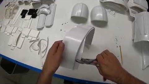 Tanktrooper Armor Build- Part 2: Trimming the Armor