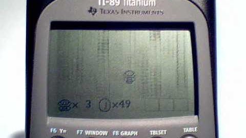 Super Mario on TI-89 Titanium