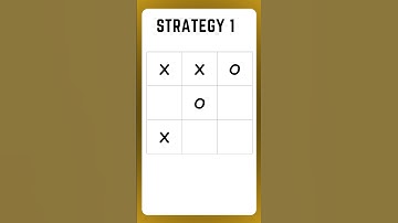 Tic Tac Toe | Strategy 1