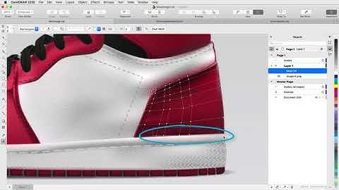 Working with Mesh Fill in CorelDRAW | Mac