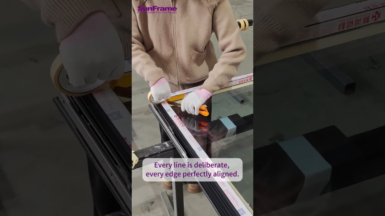 Masked for Precision: Preparing the Frame for Perfect Sealing
