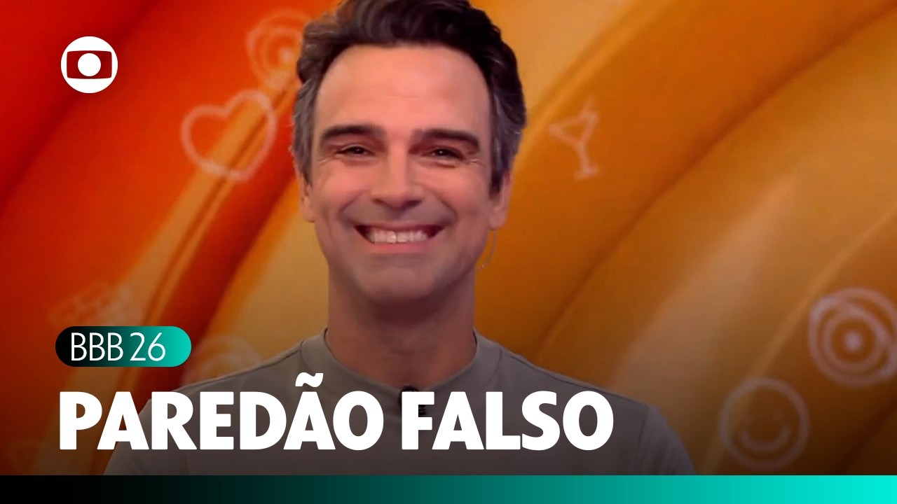 PAREDÃO FALSO! Tadeu explica a dinâmica da semana! | BBB 26 | TV Globo