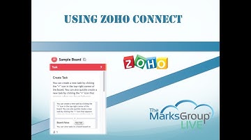How to Use Zoho Connect