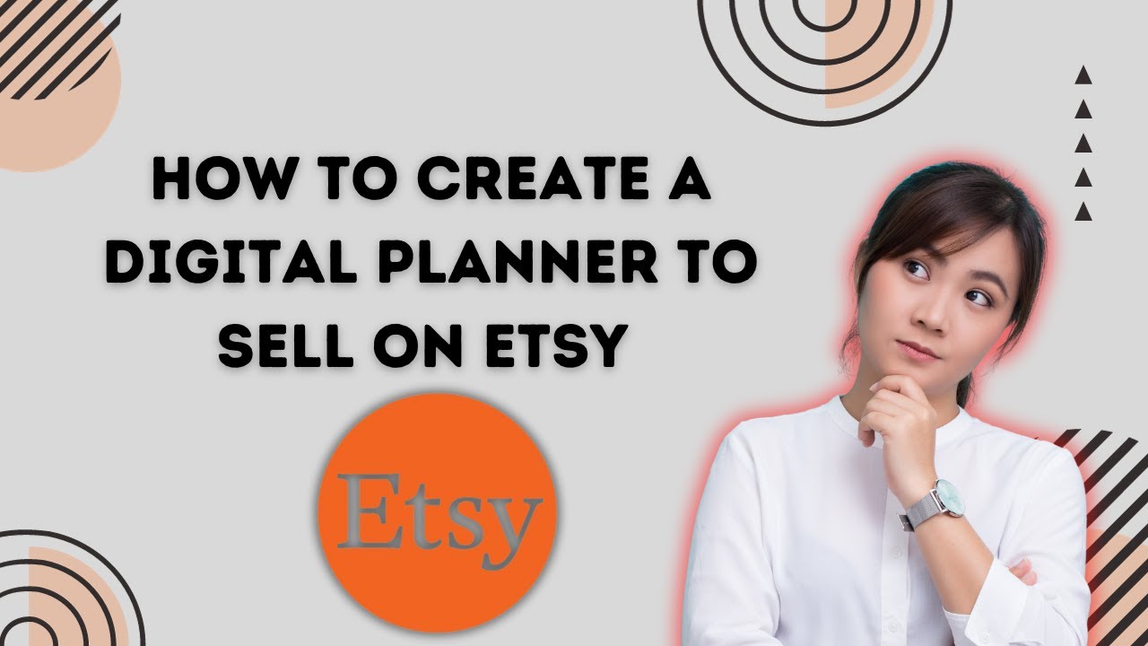 How To Create A Digital Planner To Sell On Etsy Step By Step - YouTube