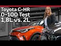 Toyota C-HR Hybrid 2,0L vs. 1,8L - 0-100 Test | Acceleration Test