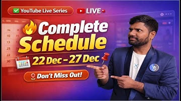 Daily 3 Hours Session For IIT JAM & CUET PG