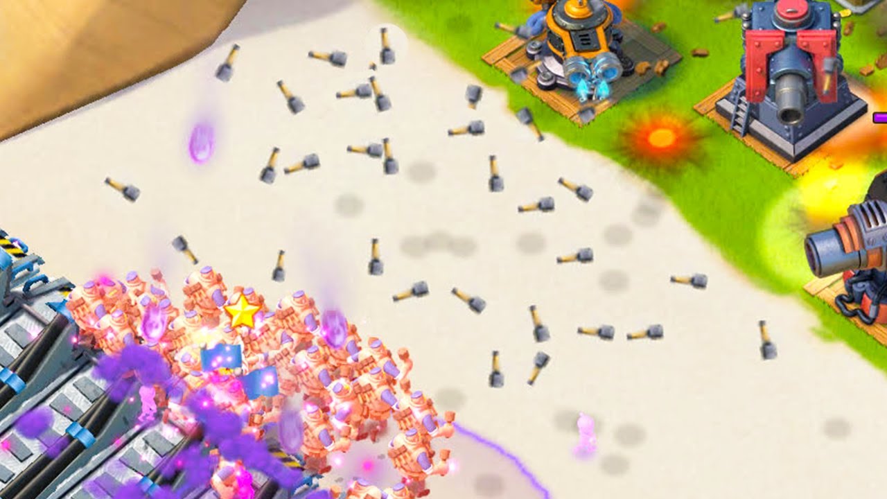 Boom Beach Grenadiers but we have speed serum...