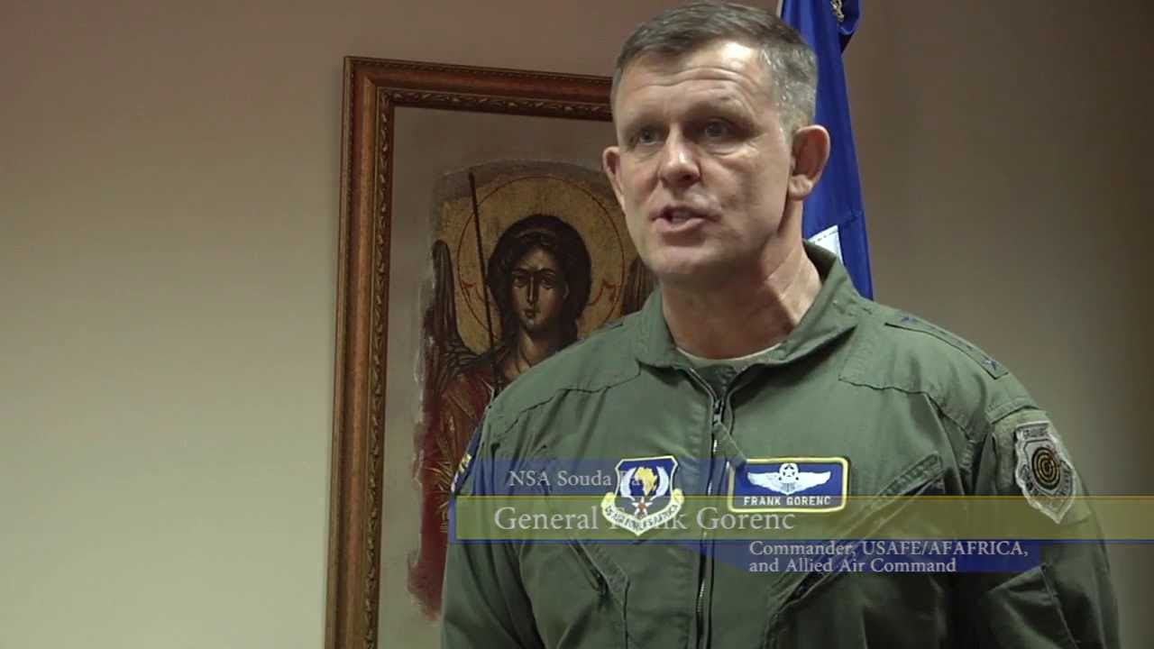 Commander USAFE/AFAFRICA, and Allied Air Command visits Souda Bay