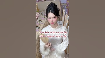 Tóc bới cao cho các nàng dâu mặc áo dài #nguyenthucmakeup