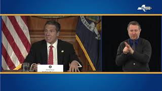 ASL: 4\/29\/20 Governor Cuomo Announces 35 Counties Approved to Resume Elective Outpatient Treatments