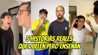 5 HISTORIAS REALES QUE DUELEN…. 😔 FAMILIA VECAOS #drama #viral 