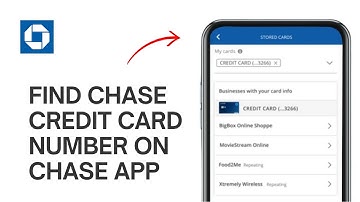 How to Find Chase Credit Card Number on Chase App