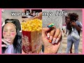 vlog: week in my life (surprising a subscriber, movies,nail appt,hair, etc..)