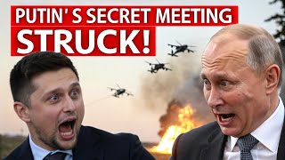 Ukraine Drone Strike Hits Putin’s Secret Meeting!