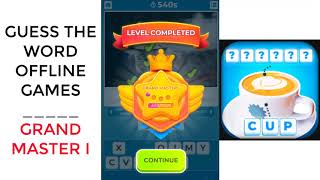 Guess the Word - Grand Master I - Walkthrough | SkillGameWalkthrough screenshot 3