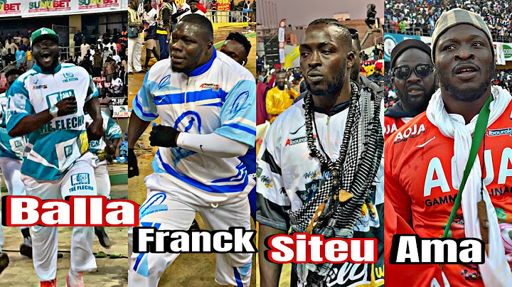 Signature Bou Doy Warr Balla Gaye2 Vs Siteu-Ama Baldé Vs Franck Allah Akbar Rak Bou Metti😱