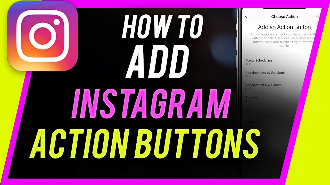  Update  How To Add Action Buttons To Instagram Profile