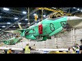 Tour of billion  us advanced factories producing f35 and f16 jet fighter  production line