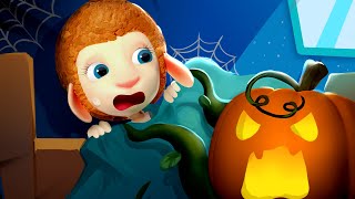 Scary Living Pumpkin At Night & Halloween Day | Funny Cartoon For Kids | Dolly And Friends 3D