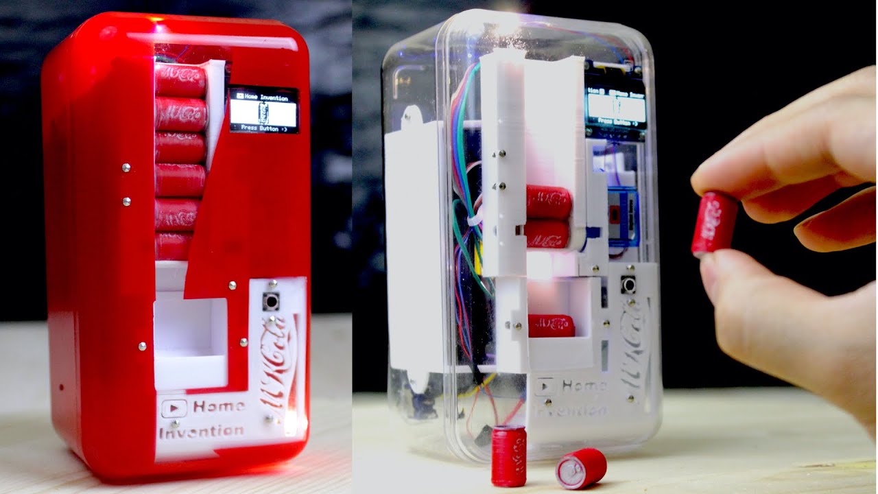 Download How to Make Smallest Vending Machine in the World | IOS | Wireless | 3D Printed Parts