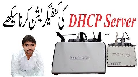 DHCP Server Configuration in MikroTik Router Urdu/Hindi