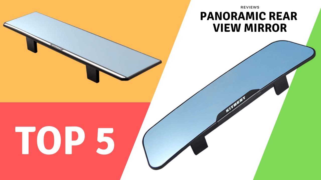 Panoramic Rear View Mirror To Cover Blind Spot