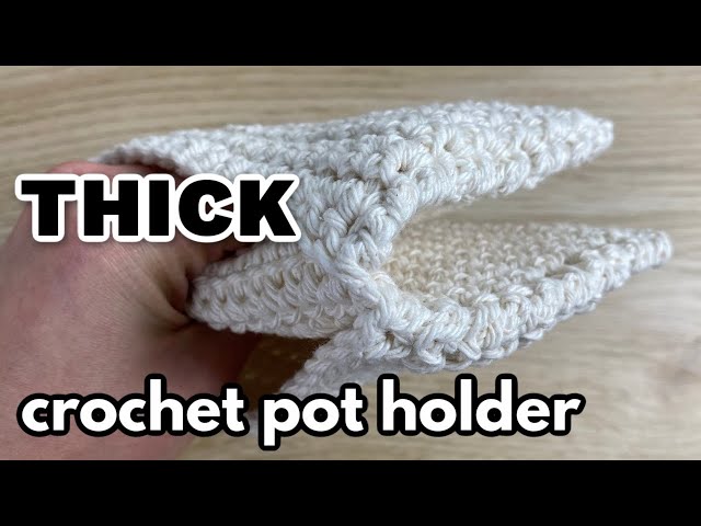 Double Oven Mitt Crochet Pattern