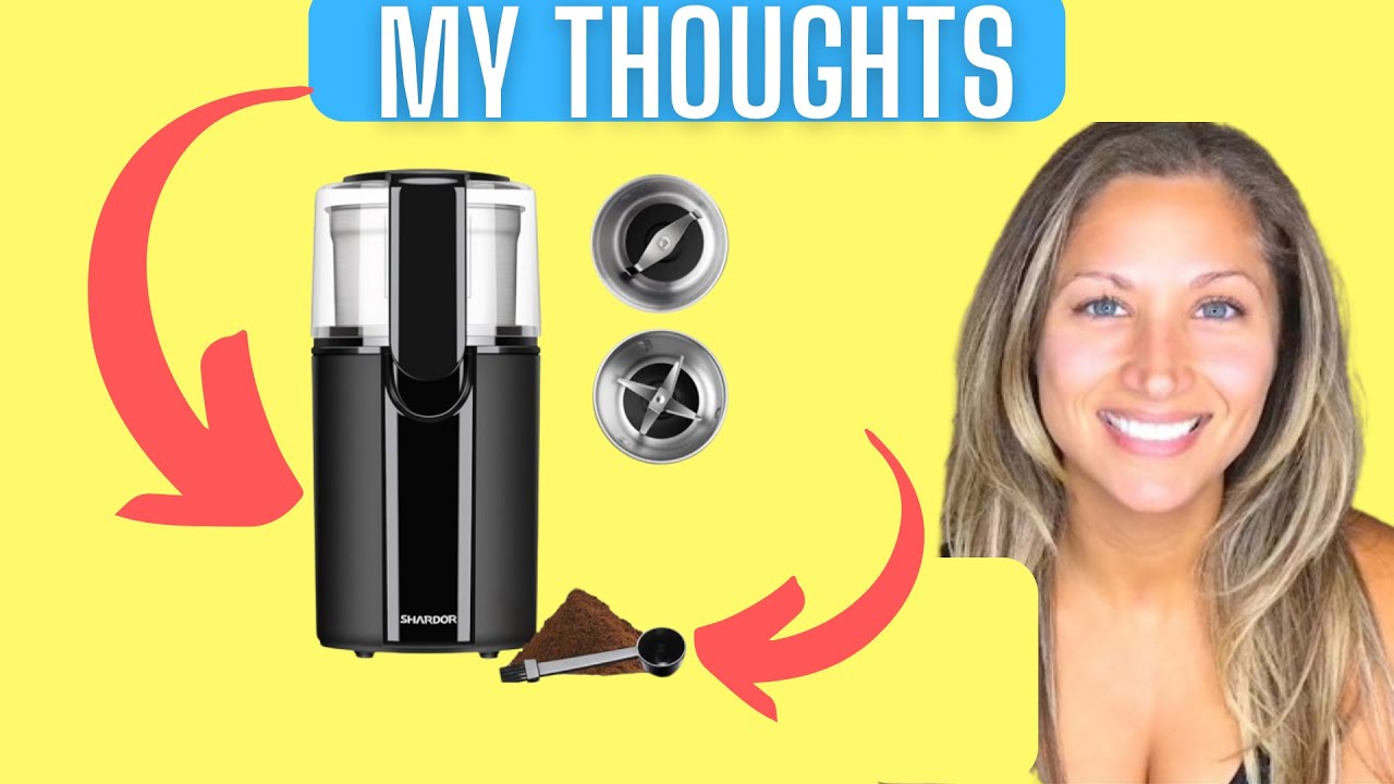 SHARDOR Coffee Grinder Electric Review YouTube