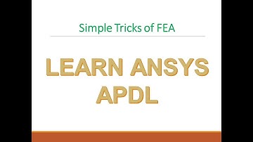 Learn How to do Analysis of Truss on ANSYS APDL, by Avinash Tukaram Panchal