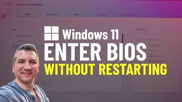 Trick 🤯 Enter UEFI (BIOS) WITHOUT restarting Windows 11
