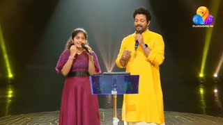 vishukili kani pookondu vaa song singing madhu balakrishnan and hanuna film ivan megharoopan