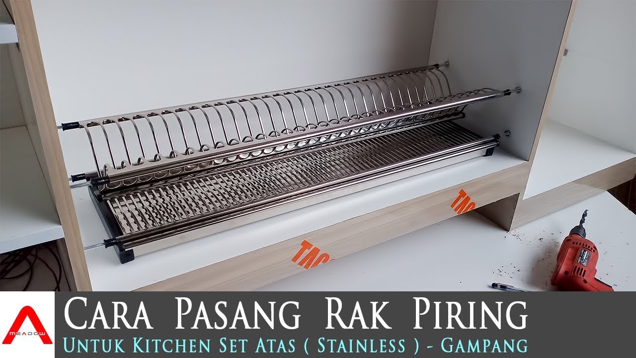 Ukuran Rak Piring Stainless Steel Untuk Kitchen Set Best 