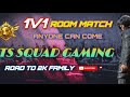 Bgmi live tamil 1 v 1  room match  any one can join   tamil live  bgmi room match