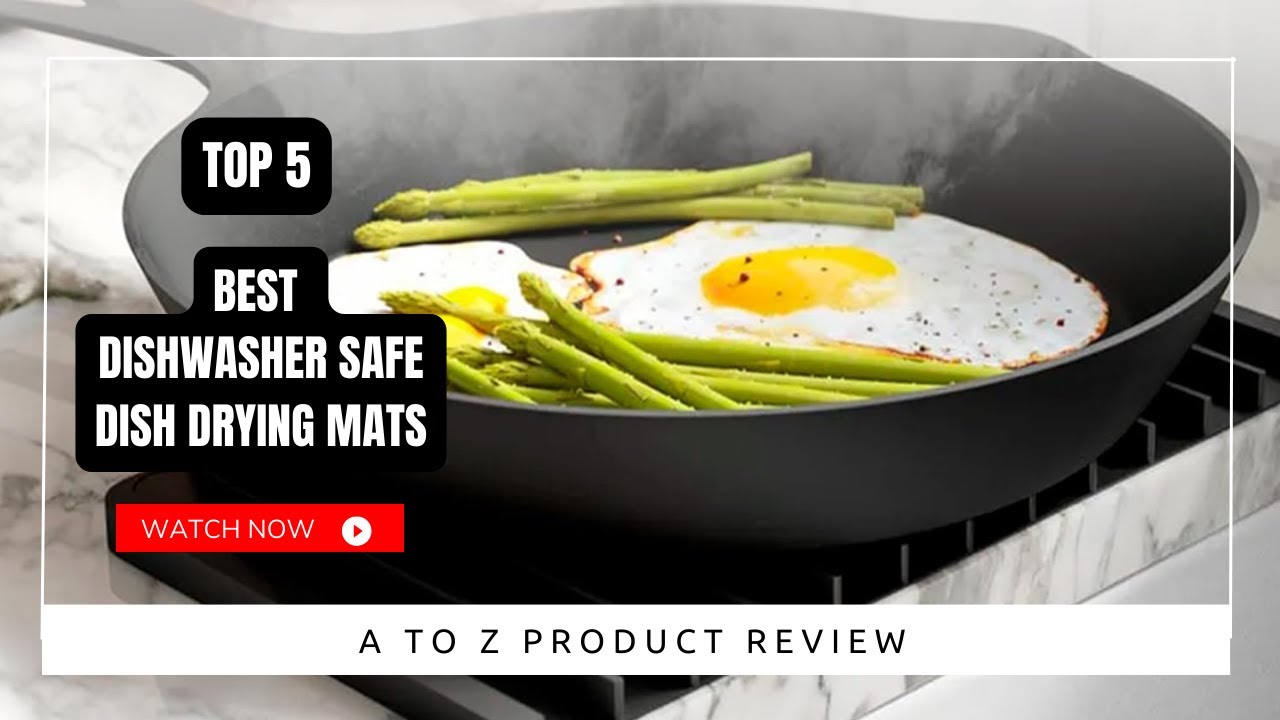 Best Dishwasher Safe Dish Drying Mats On Amazon / Top 5 Product ( Reviewed & Tested )