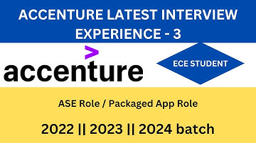 Accenture Interview Experience || ECE || 2022 || 2023 || 2024 || @Vikasteach