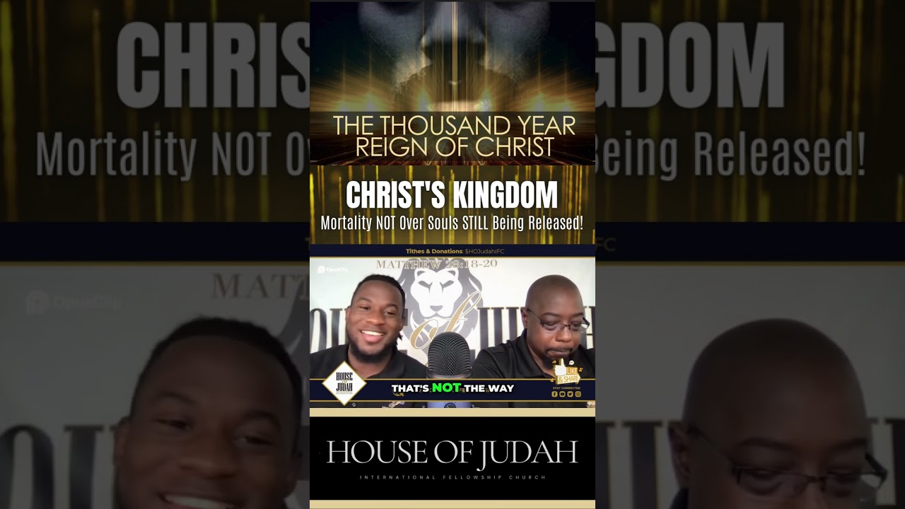 Christ's Kingdom: Mortality NOT Over,  Souls STILL Being Released!