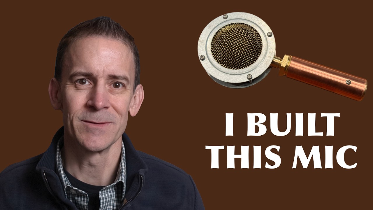 I Built a Handmade Copper Microphone (from scratch)