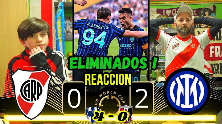 River Plate 0 vs. Inter 2 / Eliminated / Monterrey 4 vs. Urawa 0 - River Plate Fan Reactions