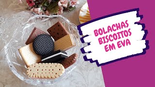 Bolachas / Biscoitos de E.V.A Como Fazer