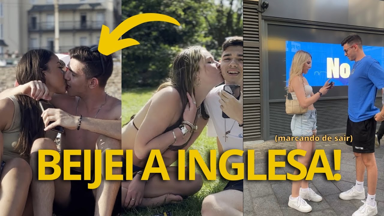 DESENROLANDO e BEIJANDO as gringas em LONDRES