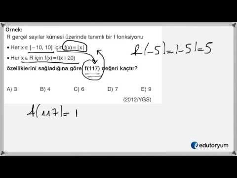 Fonksiyonlar - Tanımı