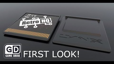 Lynx GameDrive from RetroHQ for the Atari Lynx