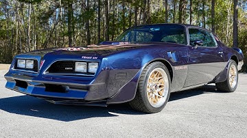 1977 Pontiac Firebird Trans Am Walk-around Video