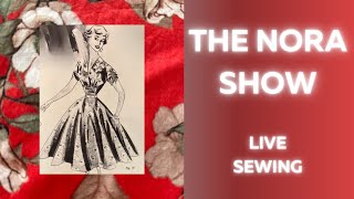 1950s Fashion  Dress Tutorial  Live Sewing