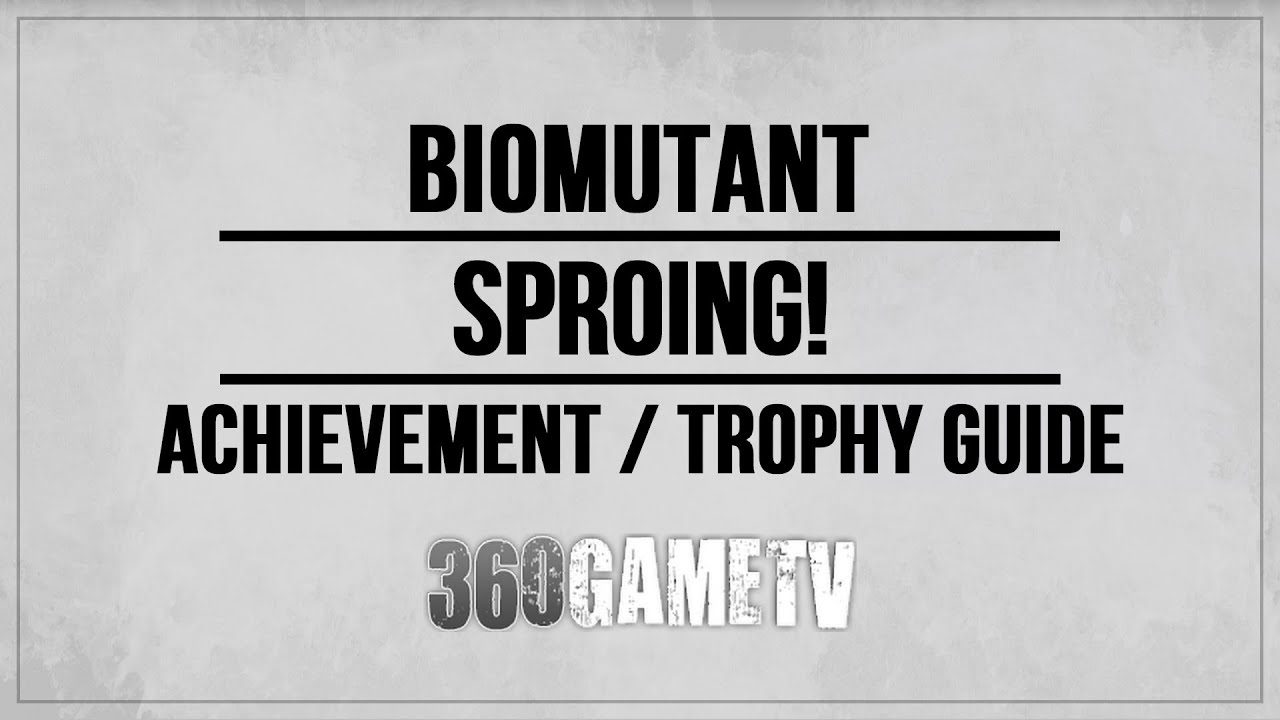 Biomutant Sproing! Trophy / Achievement Guide (Bounce 50 times on a Fungus)