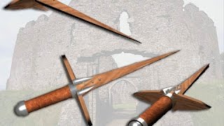 Красивые деревянные ножи и мечи - холодное оружие из дерева(Холодное оружие из дерева начали делать сотни тысяч лет назад. И тогда оно украшением и игрушкой не было...., 2015-06-07T16:31:43.000Z)