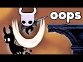 Hollow Knight but I keep doing Speedrun skips *apparently*